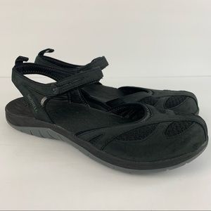 Merrell Siren Wrap Q2 Black Stock Europe 9.5